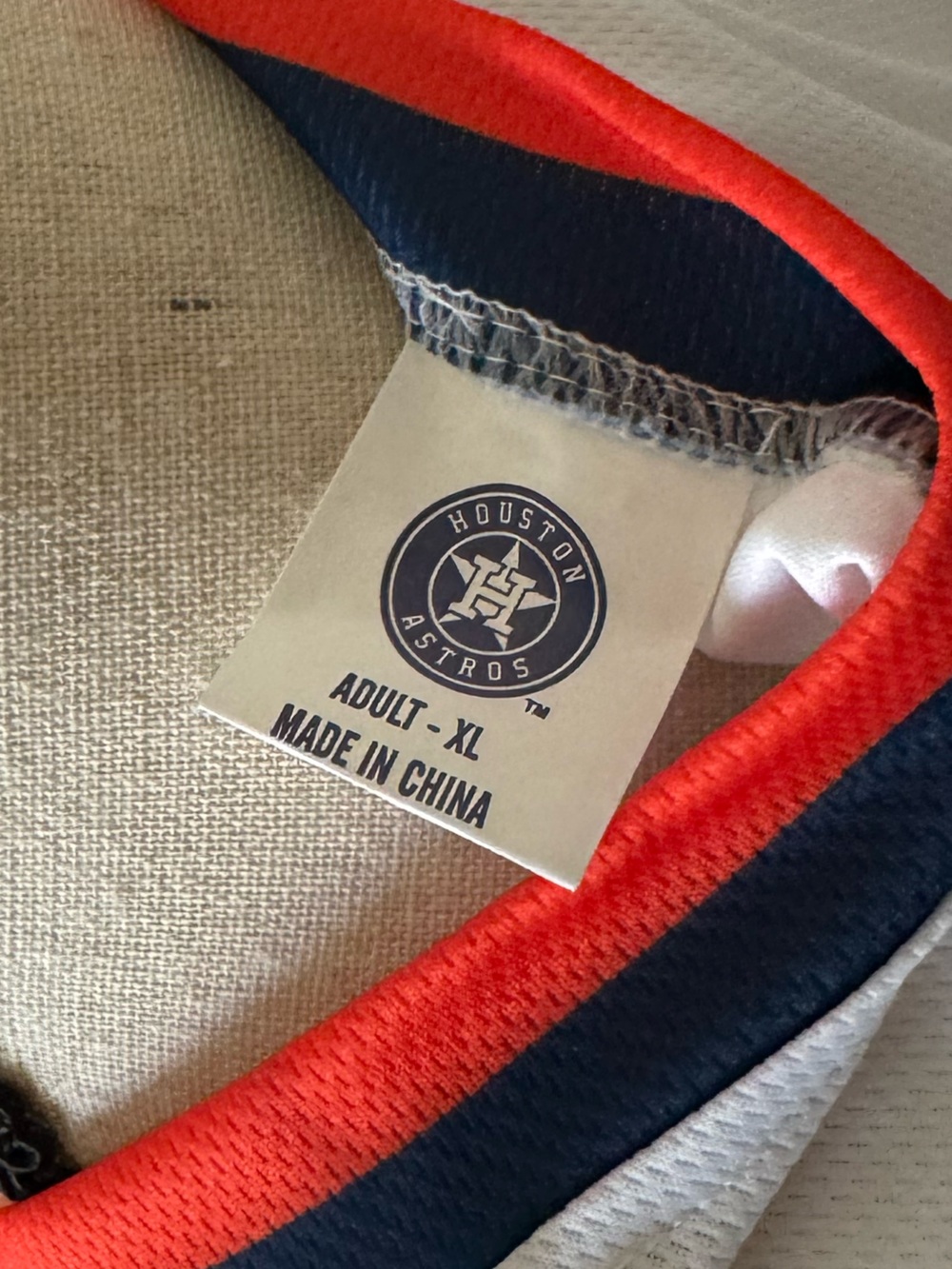 Houston Astros Retro Athletic Mesh Jersey - Picture 5 of 6